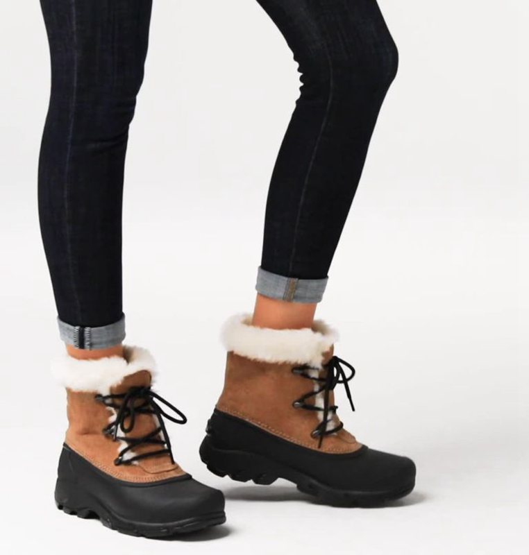 Botas Nieve Sorel Mujer - Angel™ Bajas Marrones/Negras - 32954-HWDR